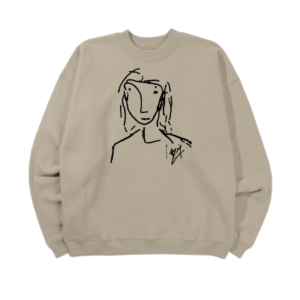 Sandstone Self-Portrait Crew_Hozier Sweatshirts